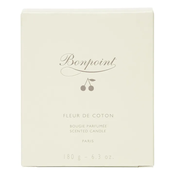 Bonpoint Bougie Parfumée Fleur de Coton - 180 g | Vert