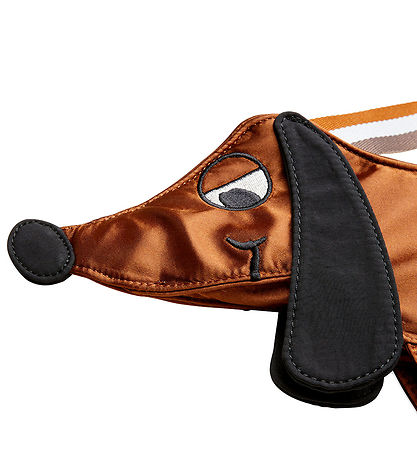 Mini Rodini Skuldertaske - Dog - Brun