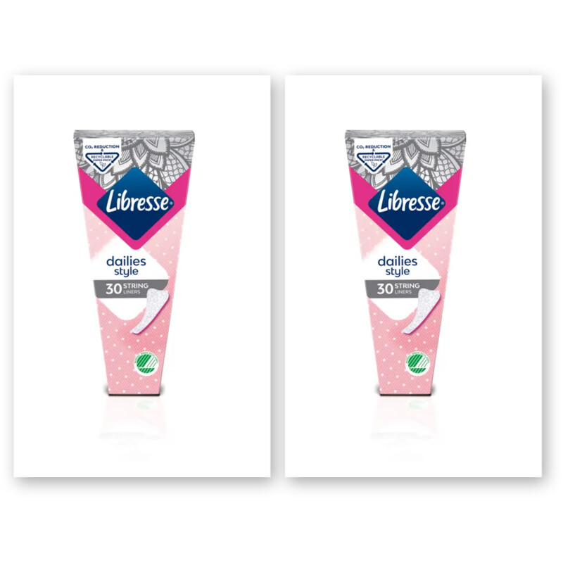 Libresse Dailies style string inlegkruisjes 2pack