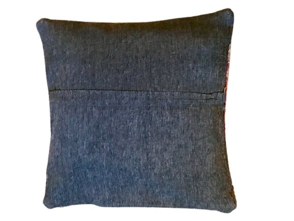 Kussen kelim Vintage natural red pattern