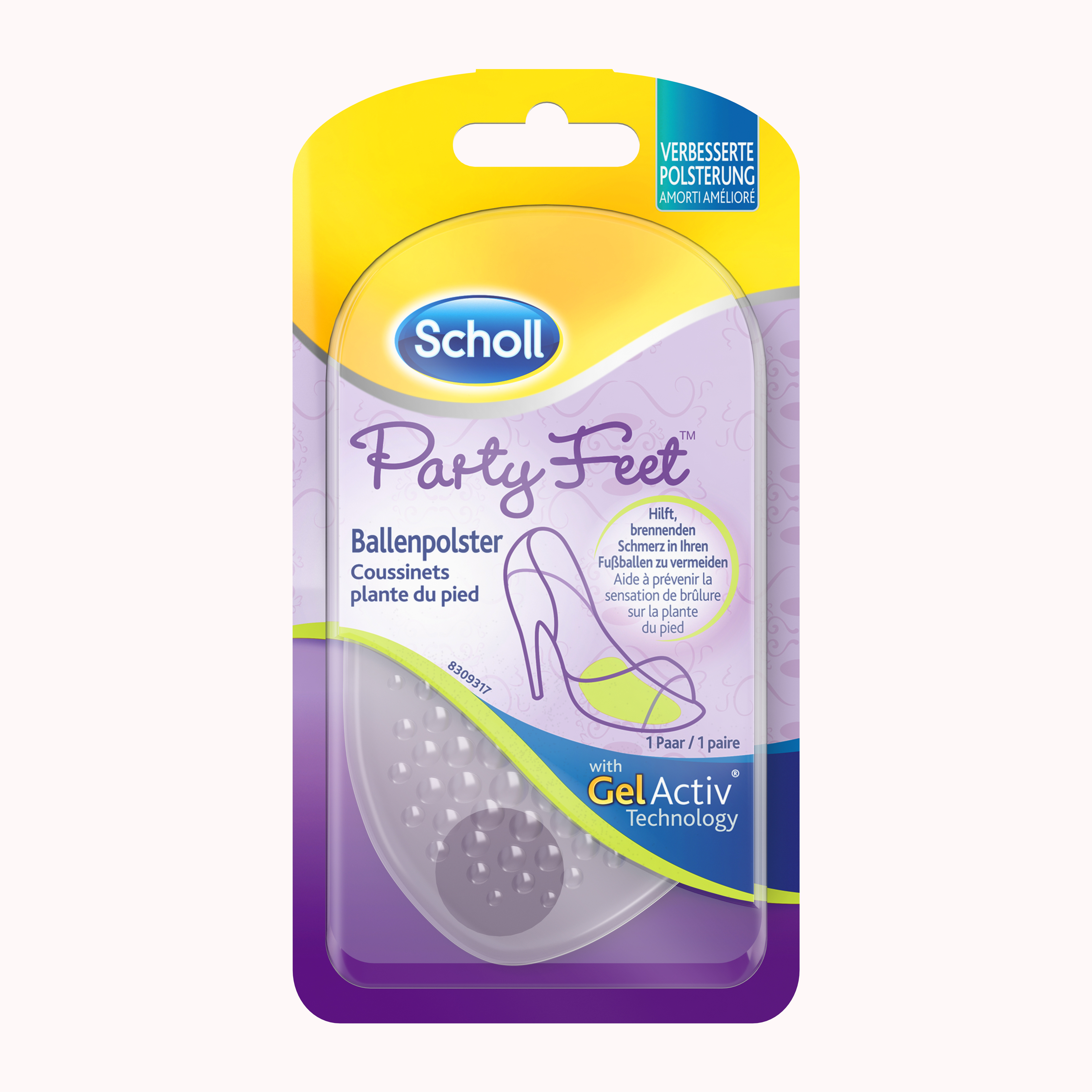 SCHOLL Party Feet Ballenpolster 1 Paar