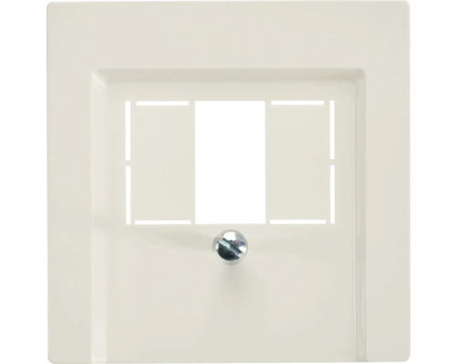 Merten 296019 Centraalplaatafdekking voor TAE/Audio/USB-systeem M polarwit glanzend