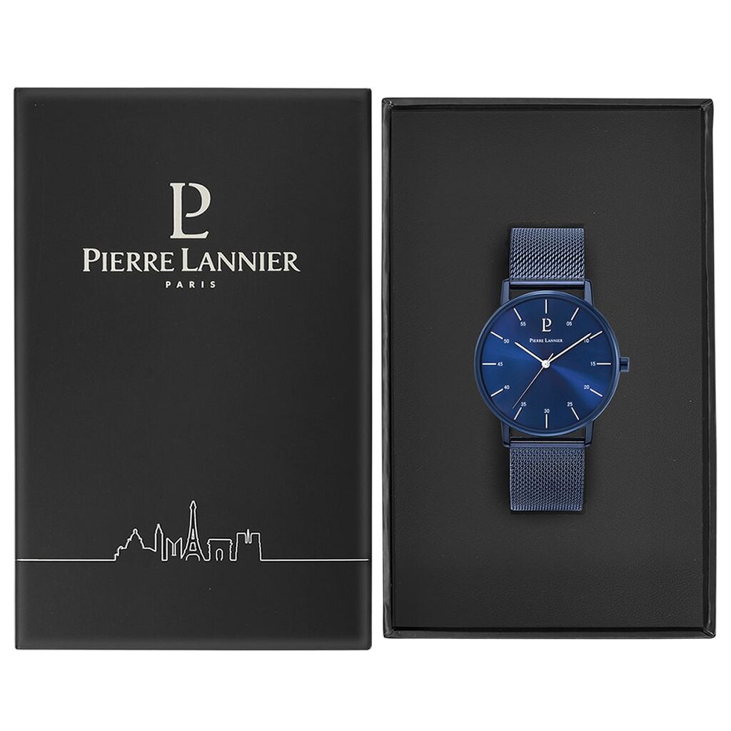 Montre Pierre Lannier Collection Cityline Bleu