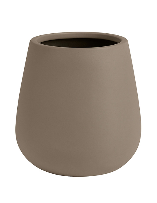 Plantenpot Vermont taupe Ø44 x H46 cm