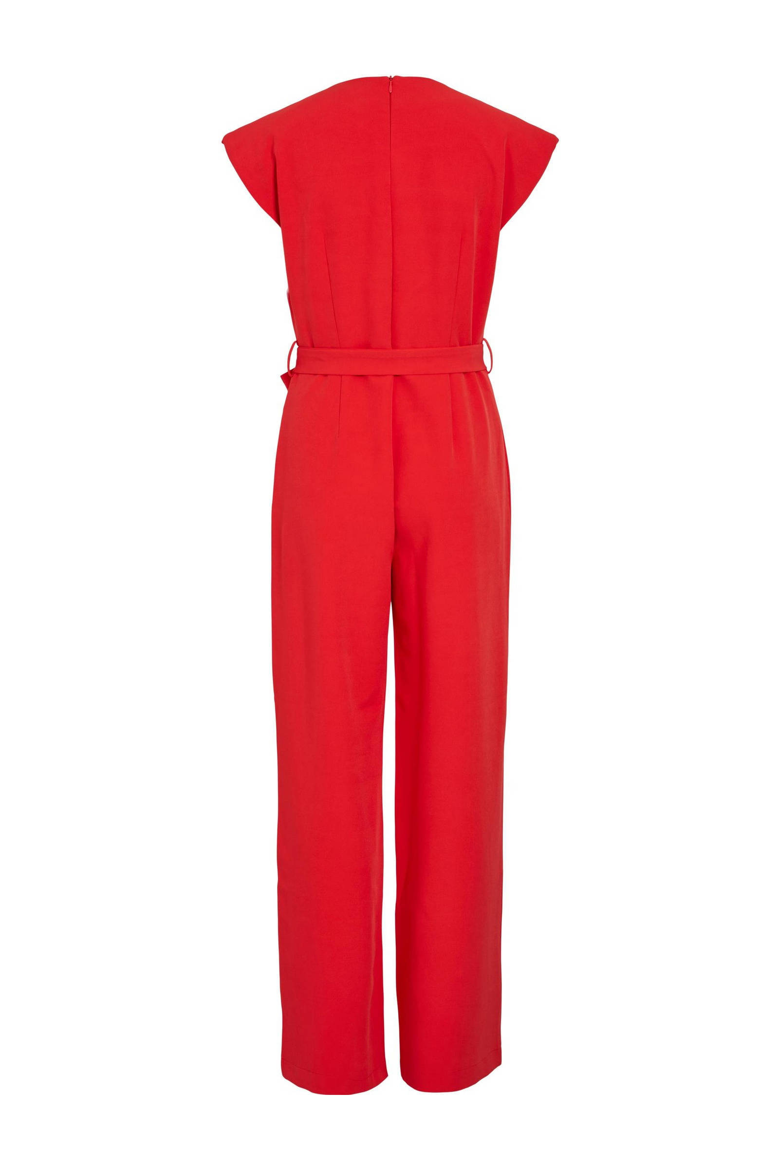 VILA jumpsuit rood