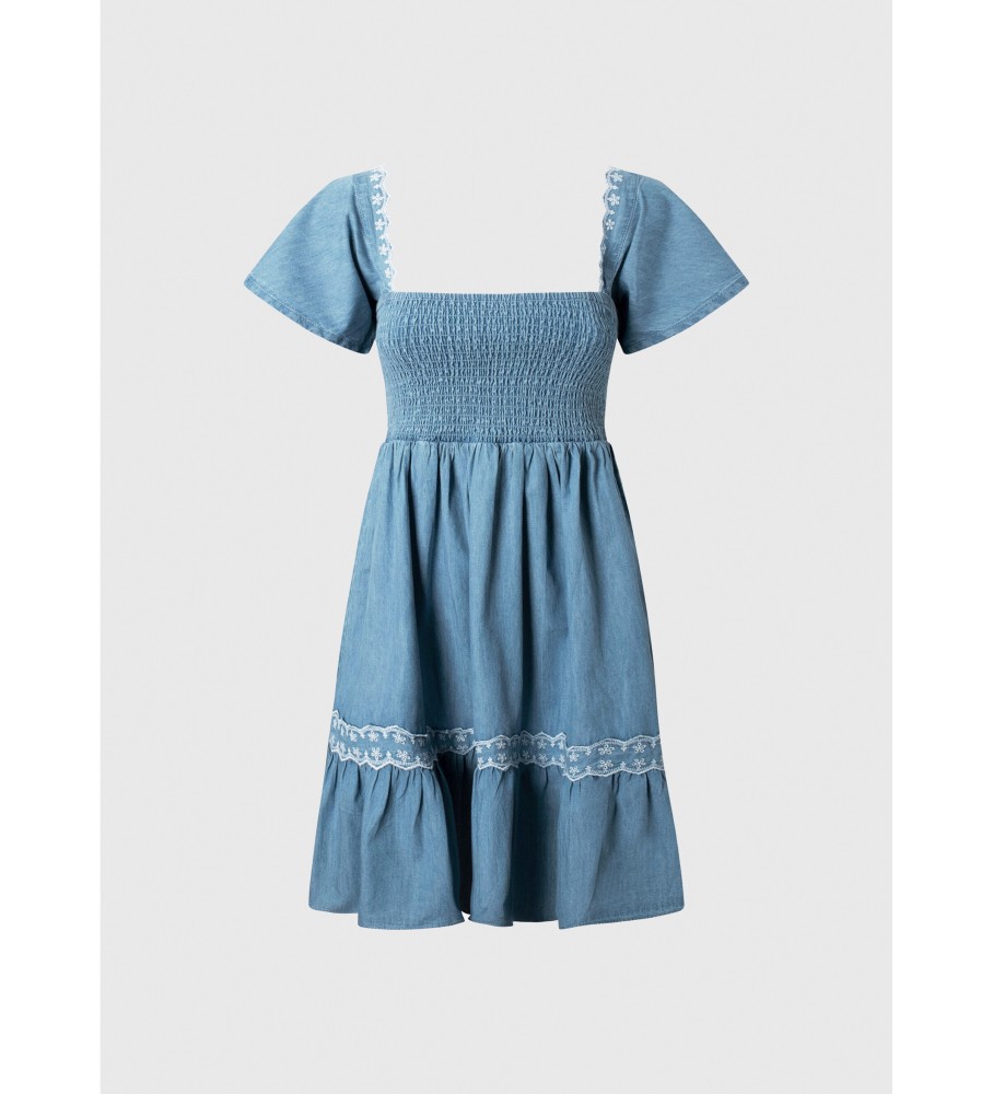 Vestido azul Pepe Jeans Adele
