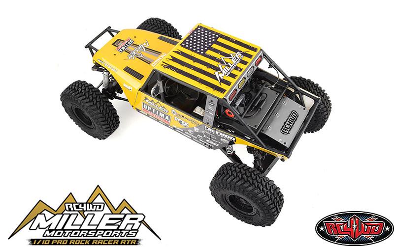 Miller Motorsports Pro Rock Racer 1:10 RTR<br>Scale Rockracer mit 2-Gang Getriebe und Differentialsperren