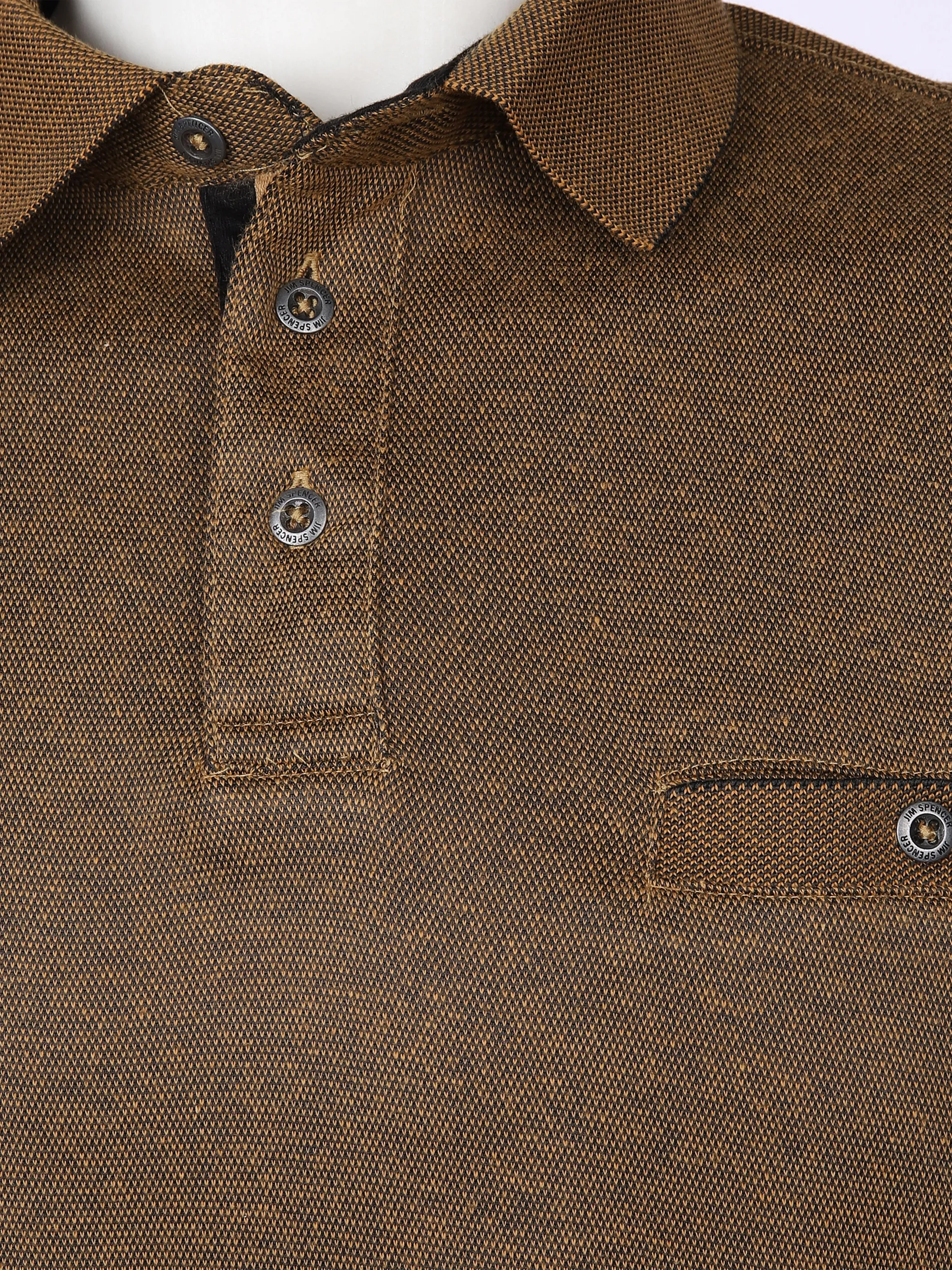 Herren Poloshirt mit Brusttasche