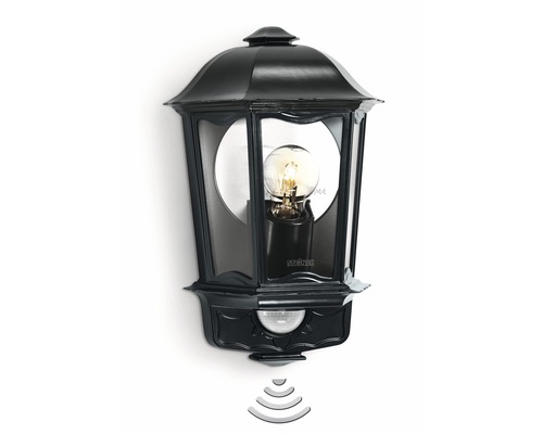 Steinel Sensor Buitenwandlamp, 1-lichts, 335x217 mm, L 190 S, Zwart