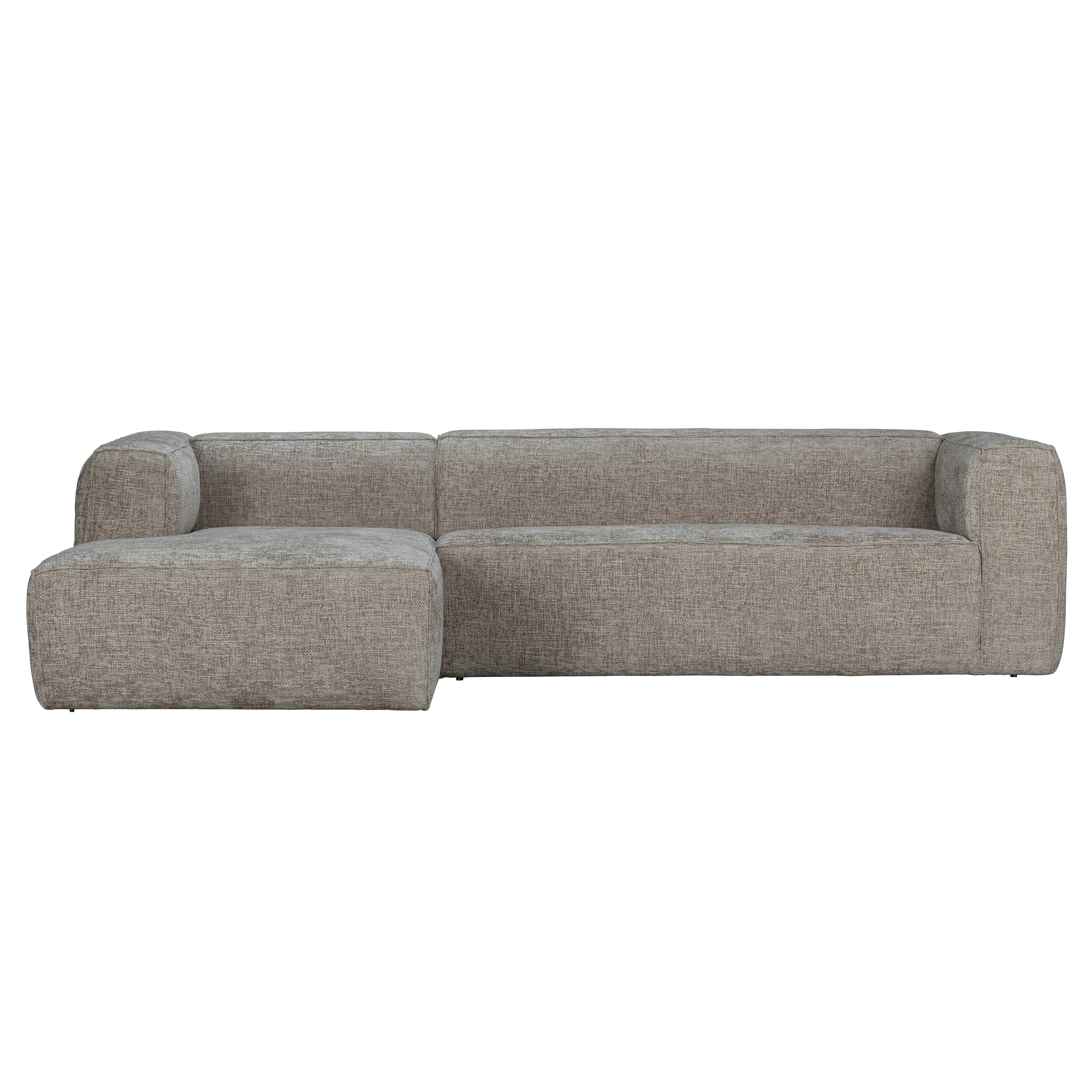 WOOOD Bean Hoekbank Links - Polyester - Travertin