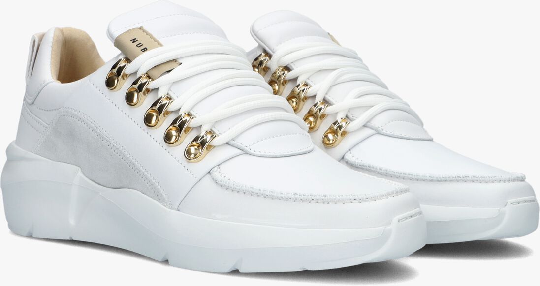 NUBIKK witte nubikk lage sneakers roque roman men