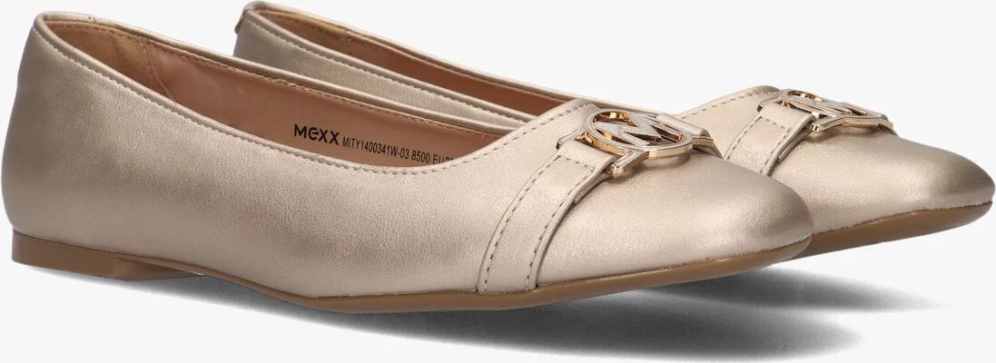 MEXX gouden mexx ballerina's naira
