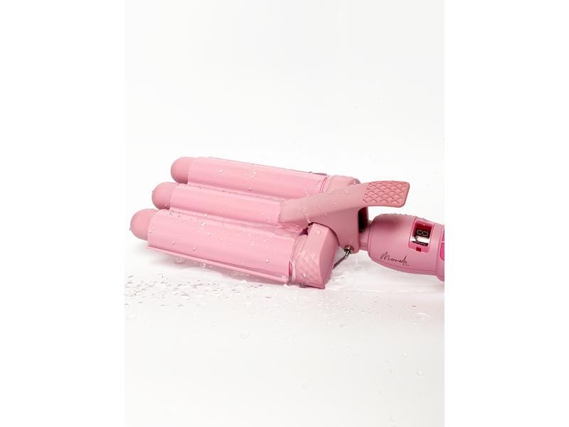 Mermade Profiwelleneisen Pro Mini Waver 25 mm Pink Professionelles Welleneisen