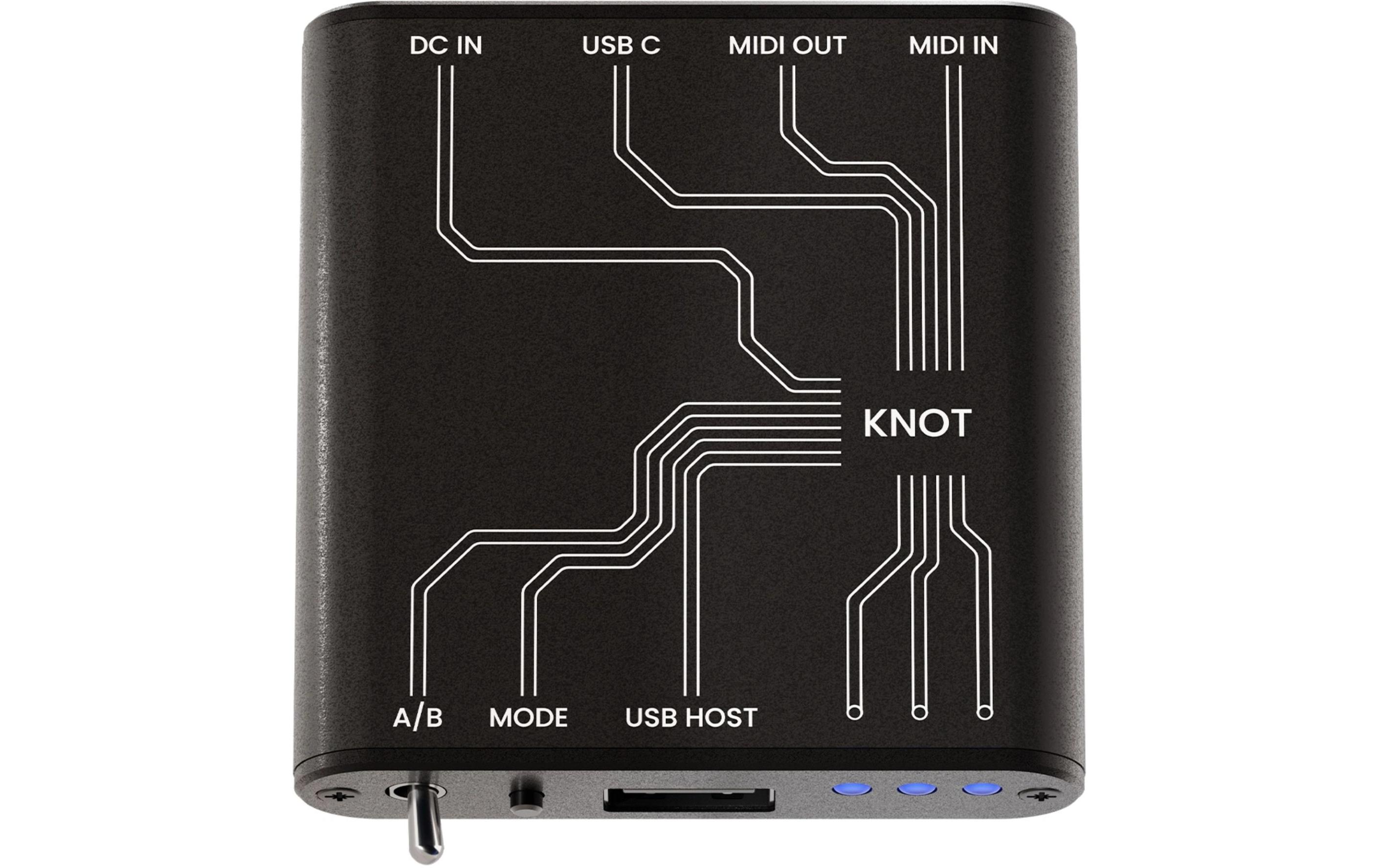 KNOTKompakter USB-MIDI-Host