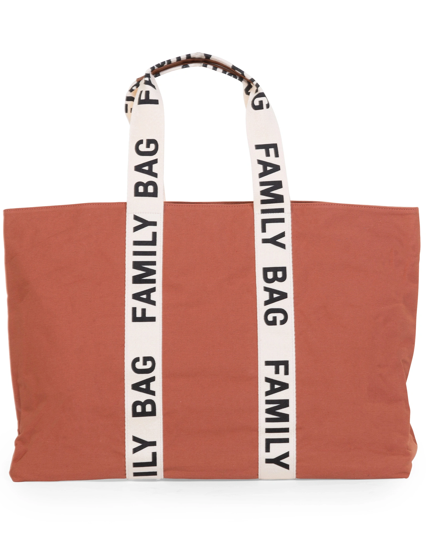 Canvas-Reisetasche FAMILY BAG SIG (55x18x40) in terracotta