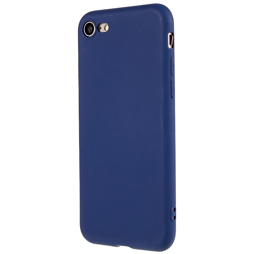 iPhone SE (2022/2020) / 8 / 7 Gummi Case Hülle Slim Design - Saphir (Matt)