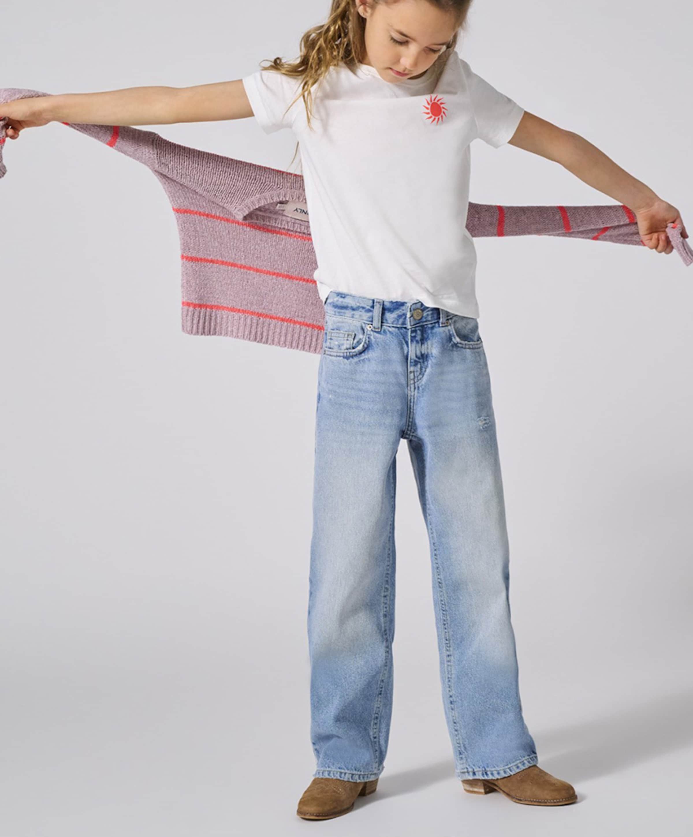 Only KOGELLA MW WIDE TAI518 DNM jeans blauw