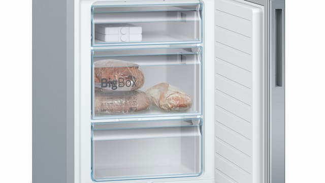 Bosch Serie 6 kølefryseskab KGE39AICA (stål-easyclean)