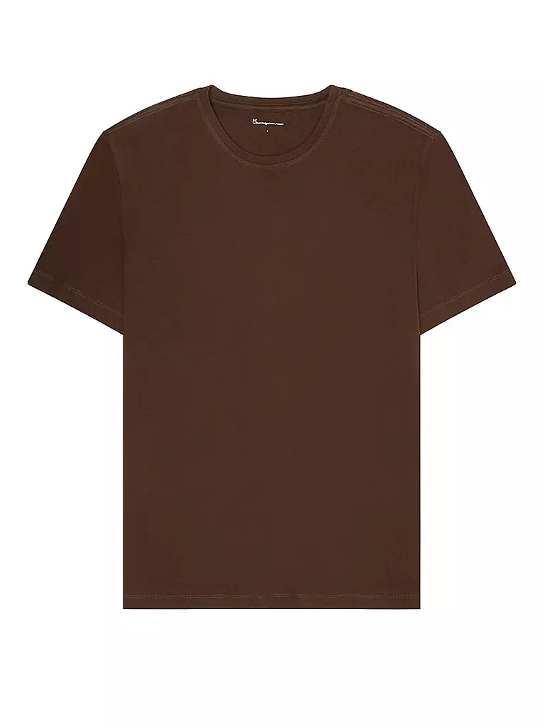 KNOWLEDGE COTTON APPAREL T-Shirt ALDER braun