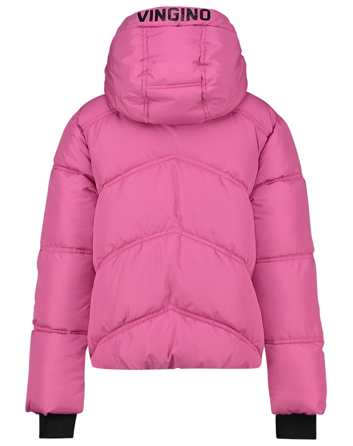 Steppjacke TIGANNE mit Kapuze in rose pink