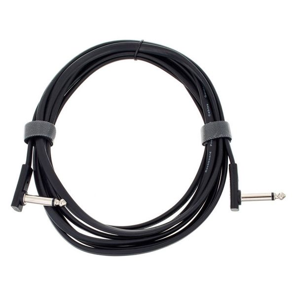 Rockboard Flat Lead Cable 300cm A/A blk