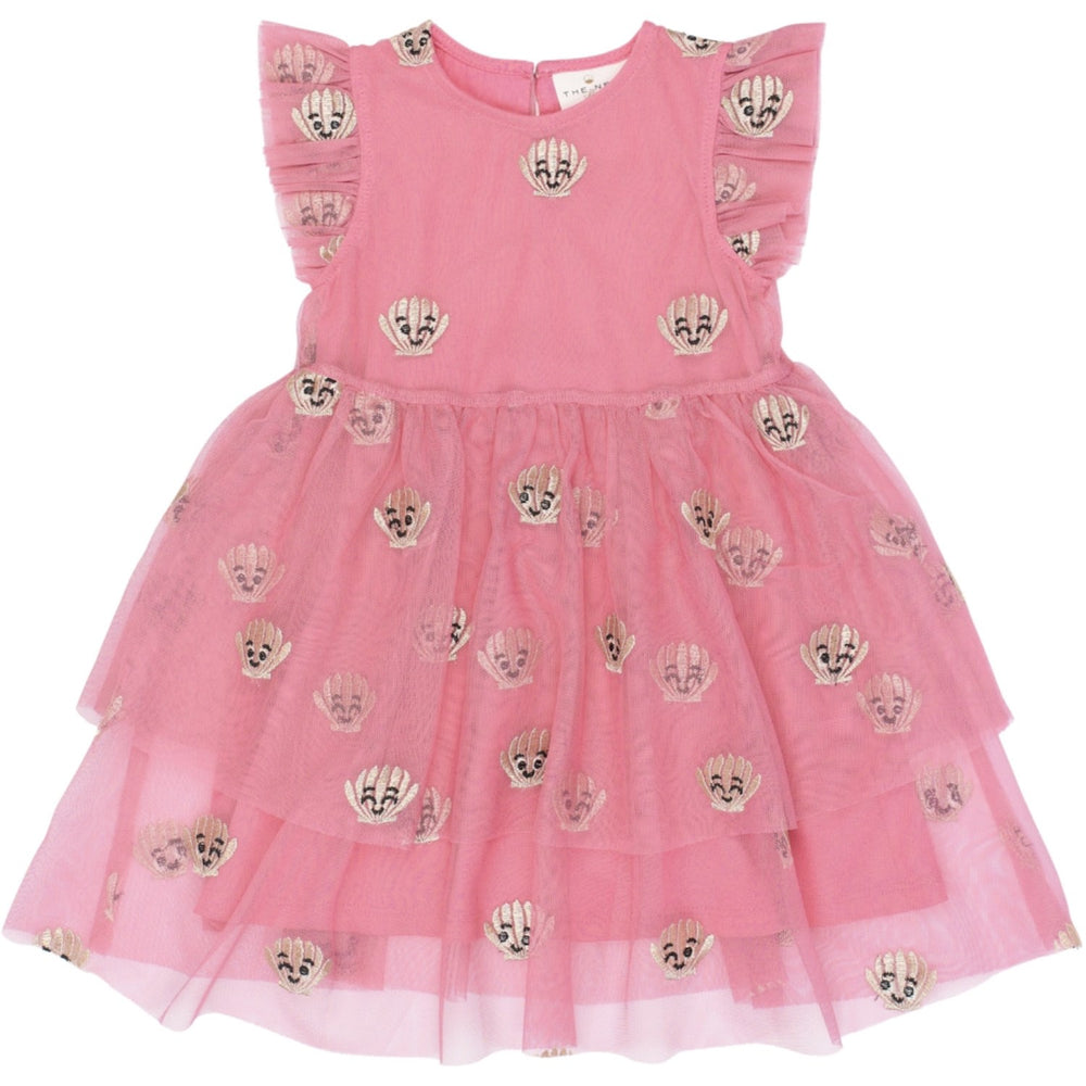 Køb THE NEW Siblings Cashmere Rose Emb Tnsttulle S_L Kjole