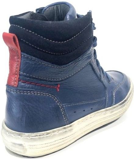 Piedro - 78276N - Veterboots - Zwart - Leer