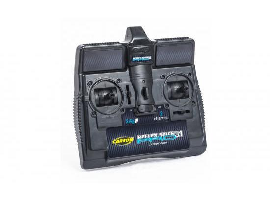 Carson Fernsteuerung Reflex Stick Pro 3.1 2 Kanal mit Empfä 2-Kanal Sender für RC Fahrzeuge