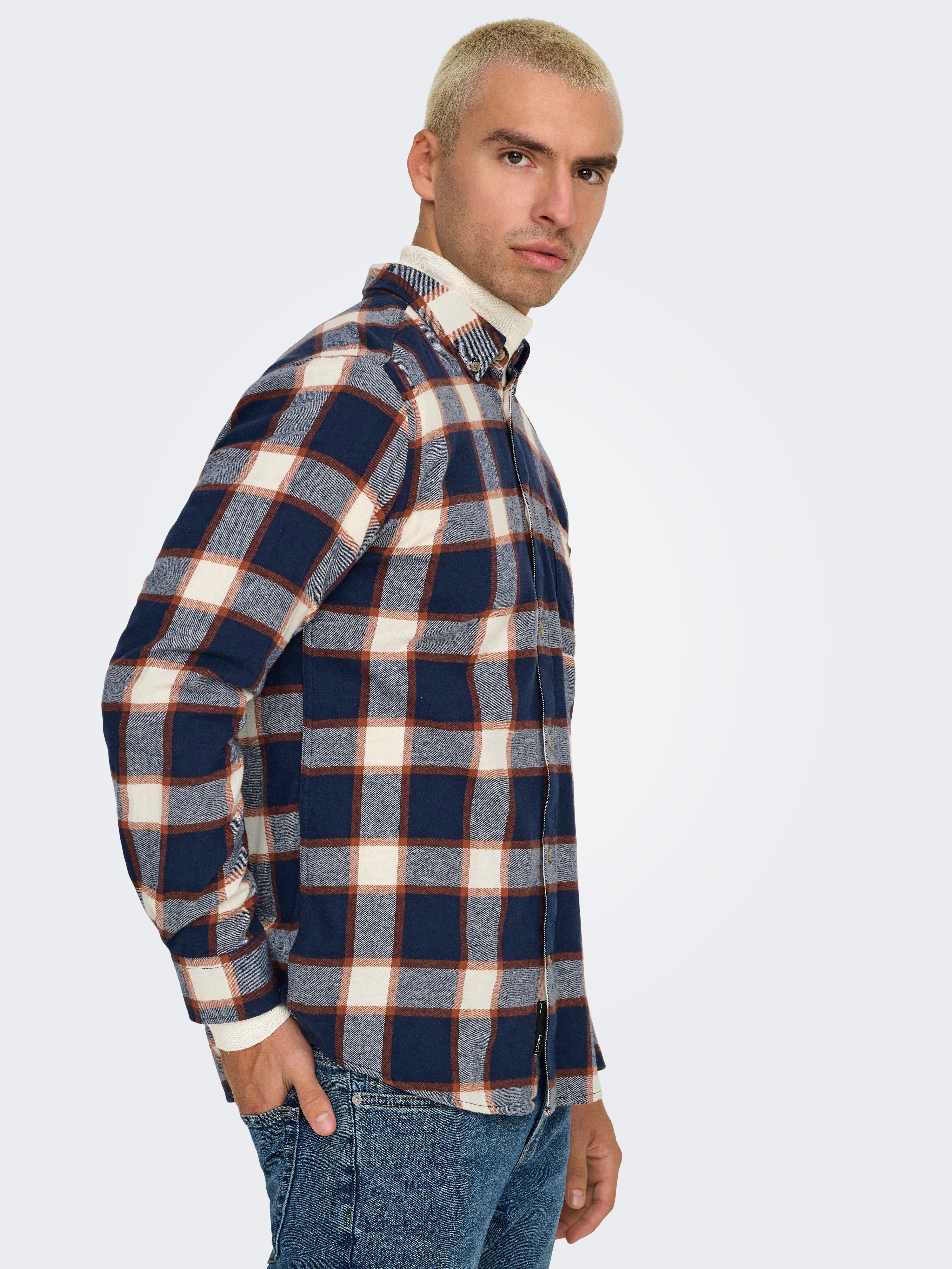 ONSRAL Hemd Navy Blazer