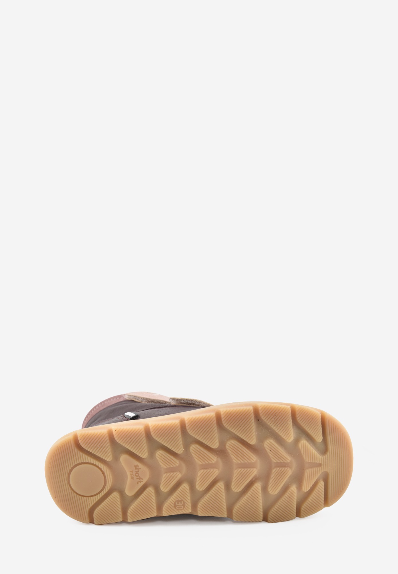 Nendaz Barefoot AQUA STOP Wollfutter Kinder Bordeaux