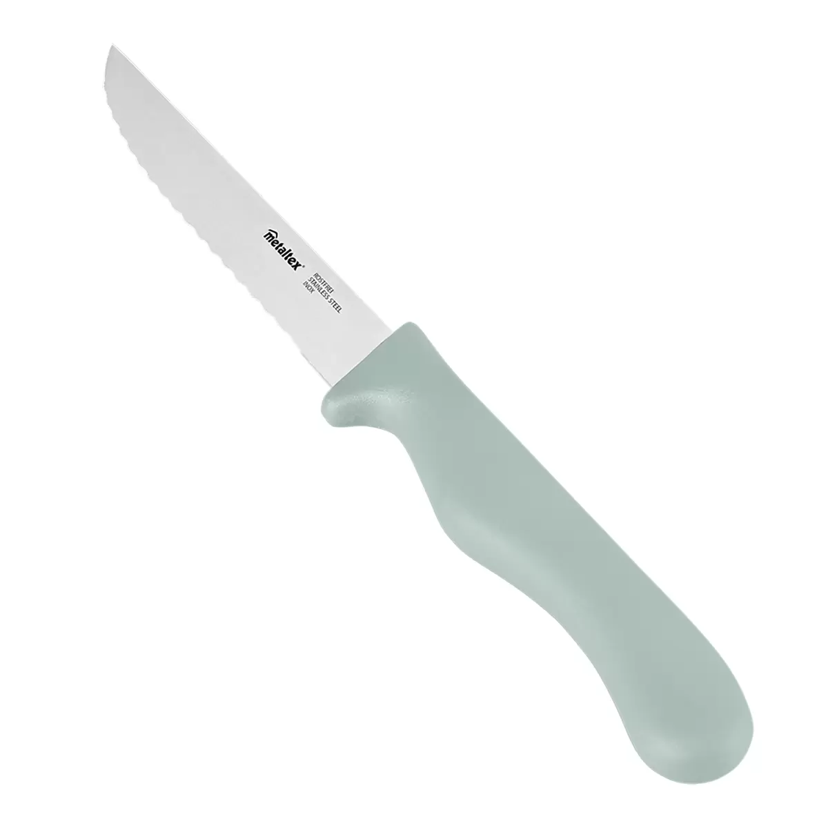 Steakmesser Basic weiss,silber,mint