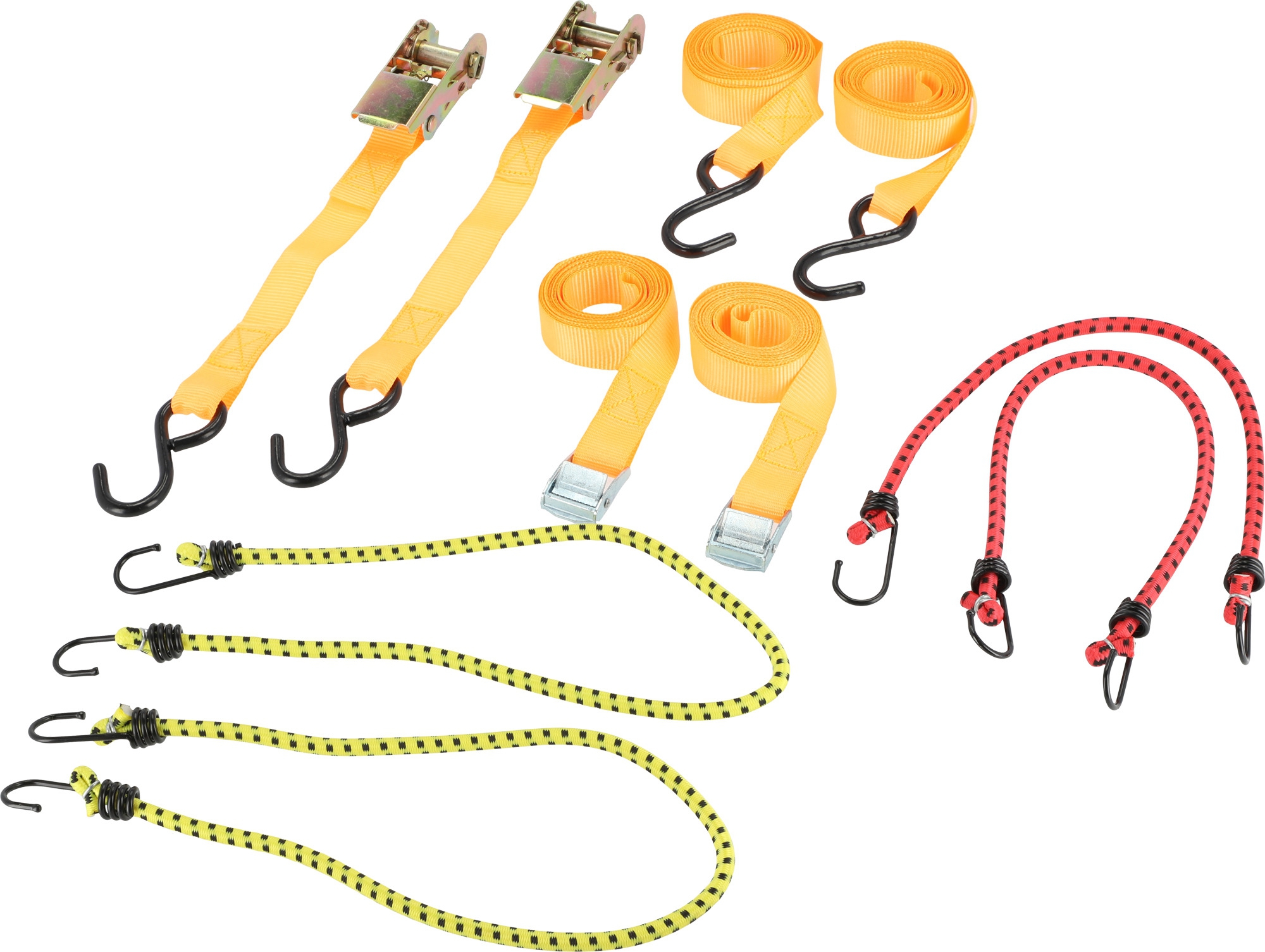 Berger Ratschen-Spanngurt-Set 8-teilig