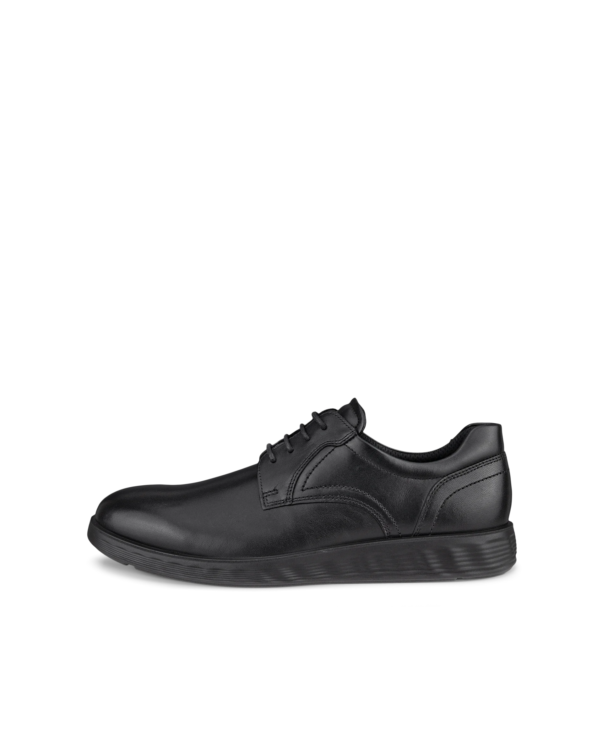 ECCO S LITE HYBRID Herren Derbyschuhe aus Leder Schwarz