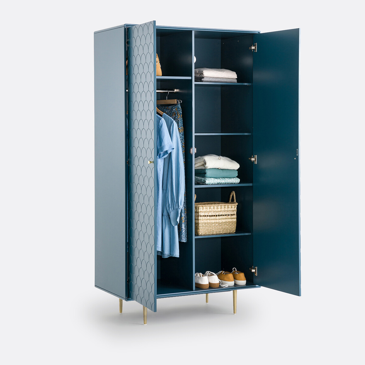 LA REDOUTE INTERIEURS<br>Armário com 2 portas, Luxore