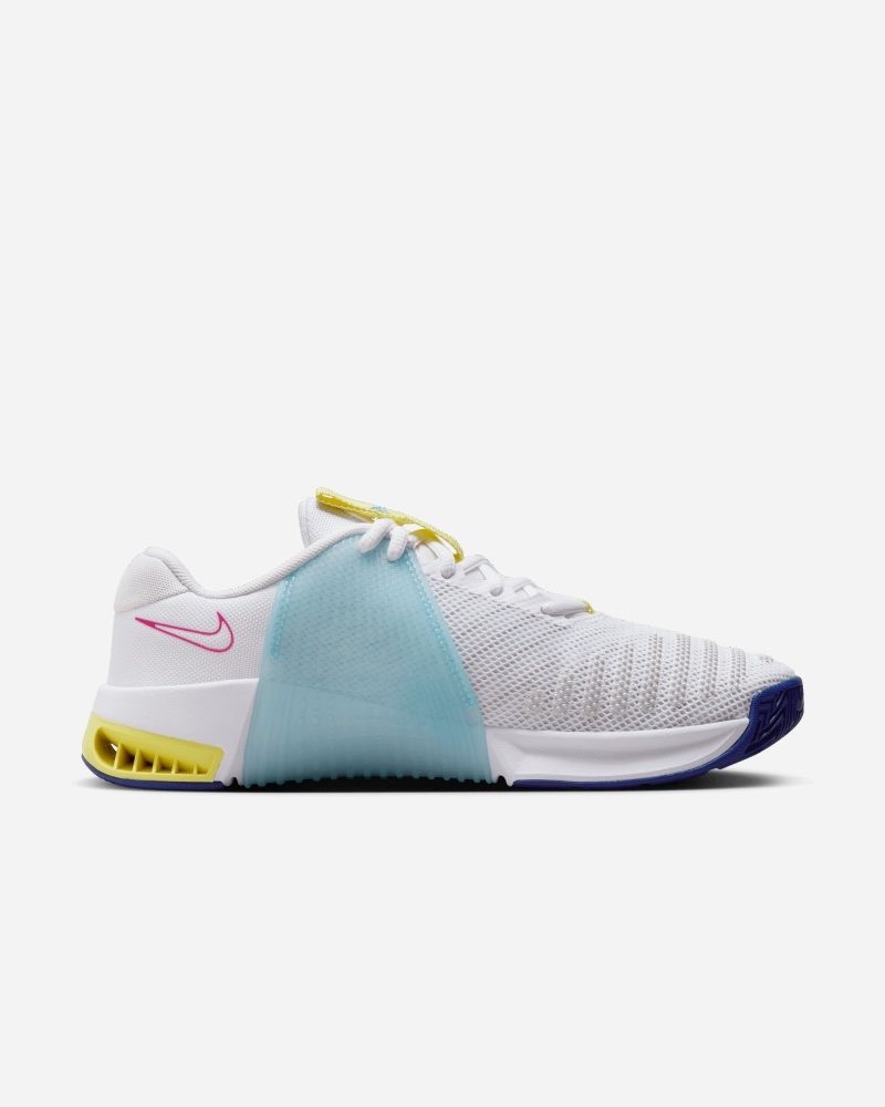 Chaussures de training Nike Metcon 9 Blanc/Orange/Rose pour femme
