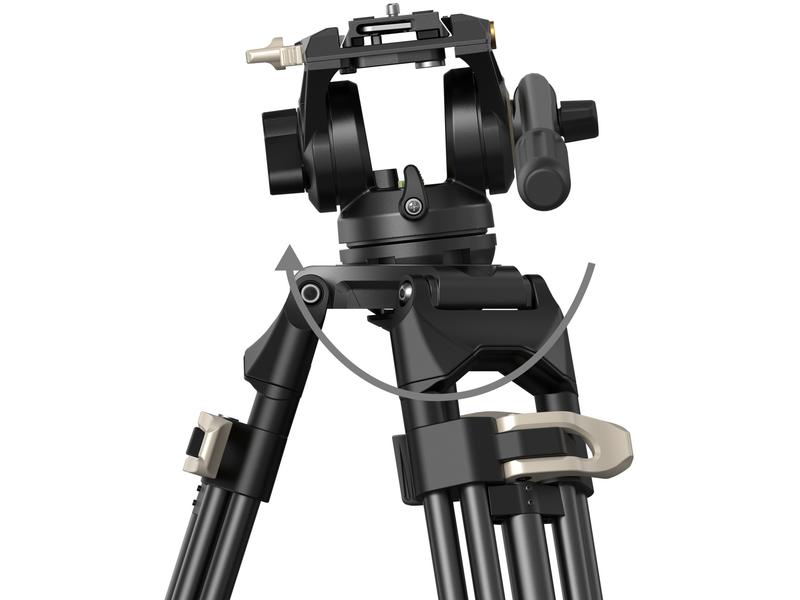 Smallrig Stativ Heavy-Duty Fluid Head AD-01 Heavy-Duty Fluid Head Stativ