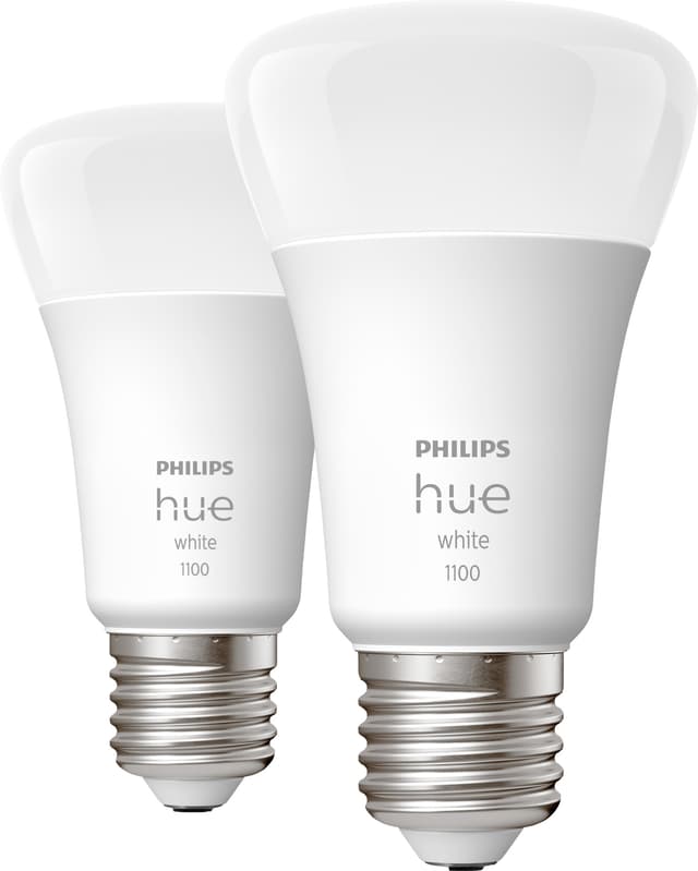Philips Hue W 9,5W A60 E27 2-pak