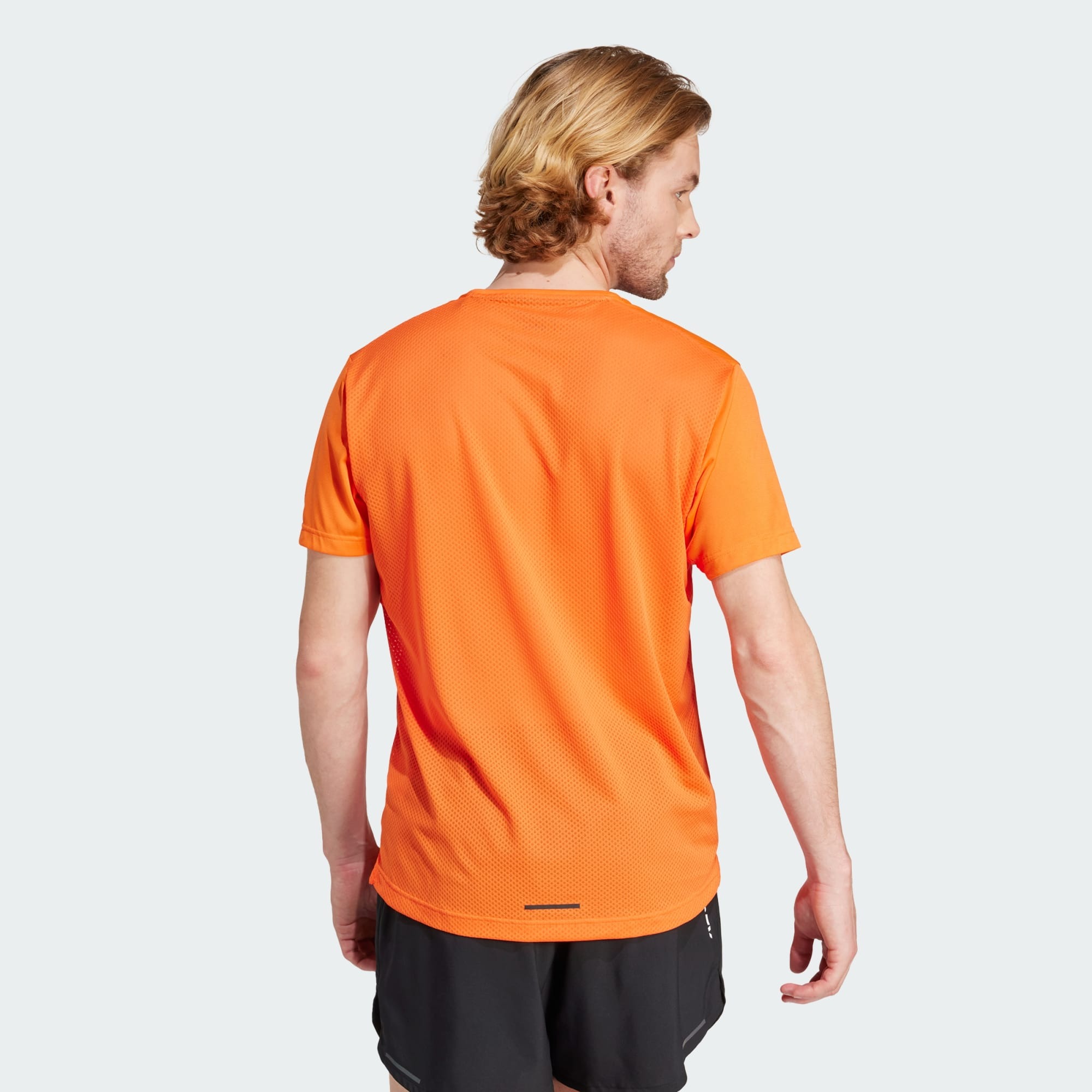 Terrex Agravic Trail Running T-Shirt Herre Semi Impact Orange/White