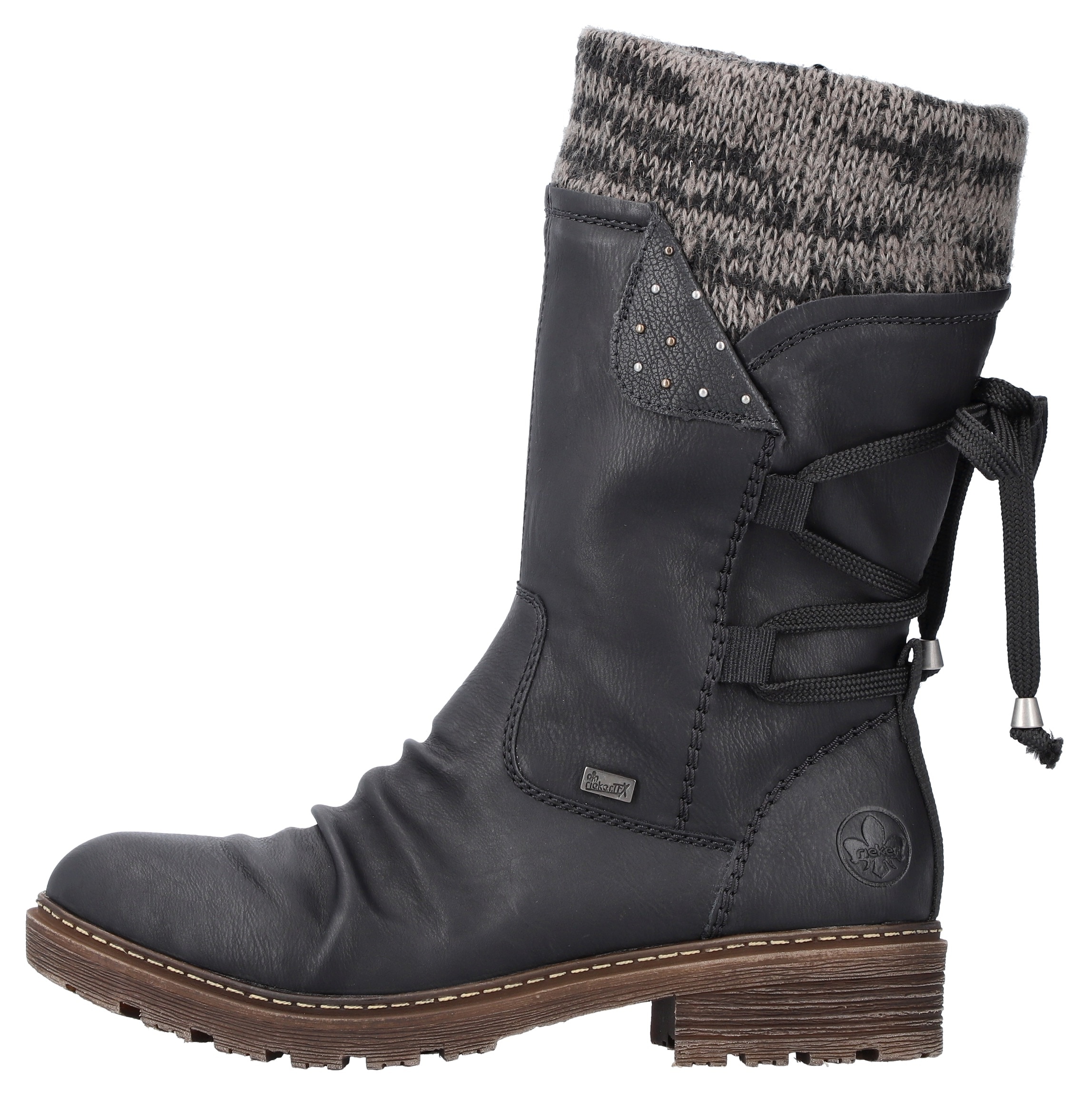 Rieker Winterstiefel  , Winterboots, Profilsohle, Warmfutter, mit Rieker-TEX
