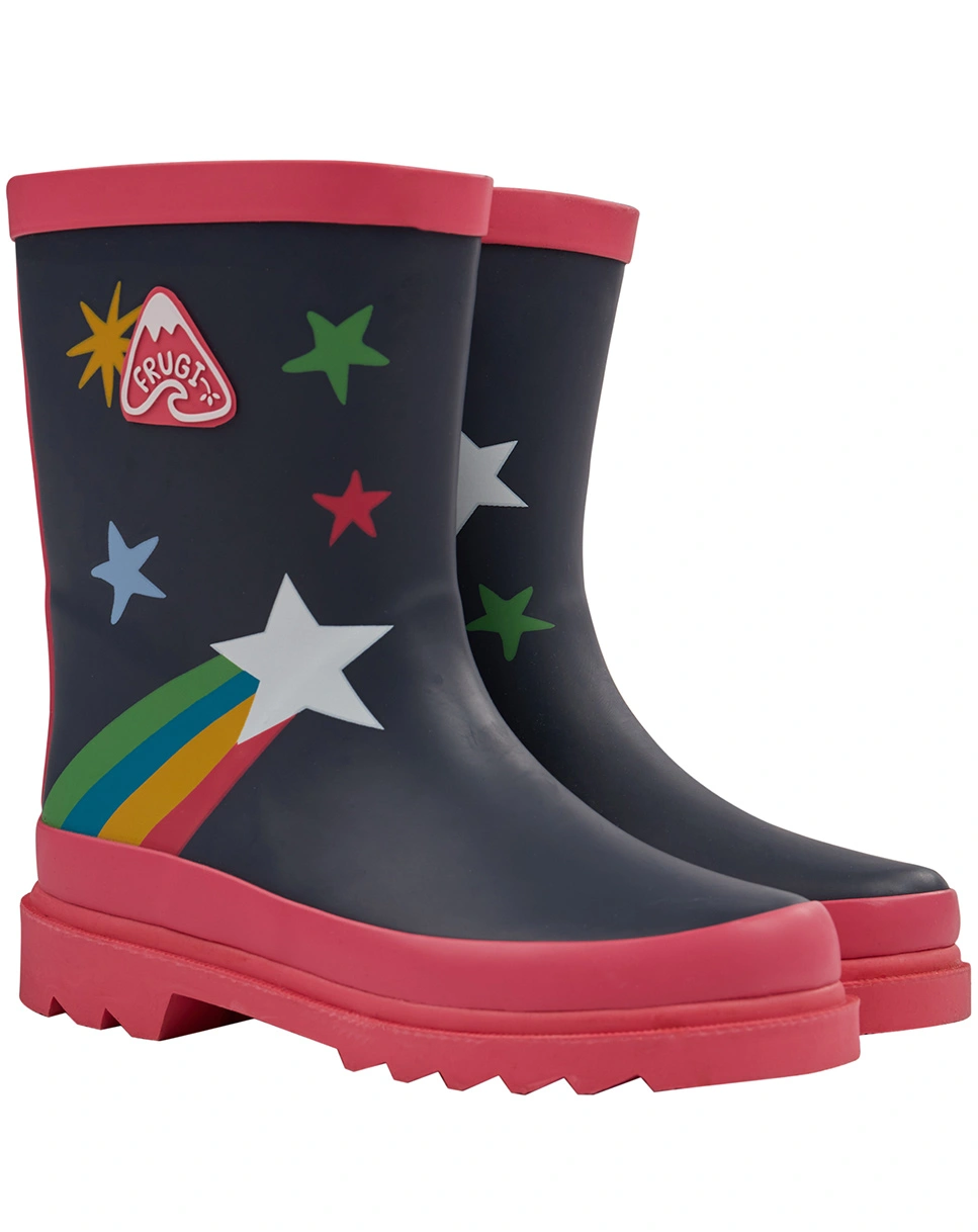 Gummistiefel EXPLORER WELLIS - STARS in indigo