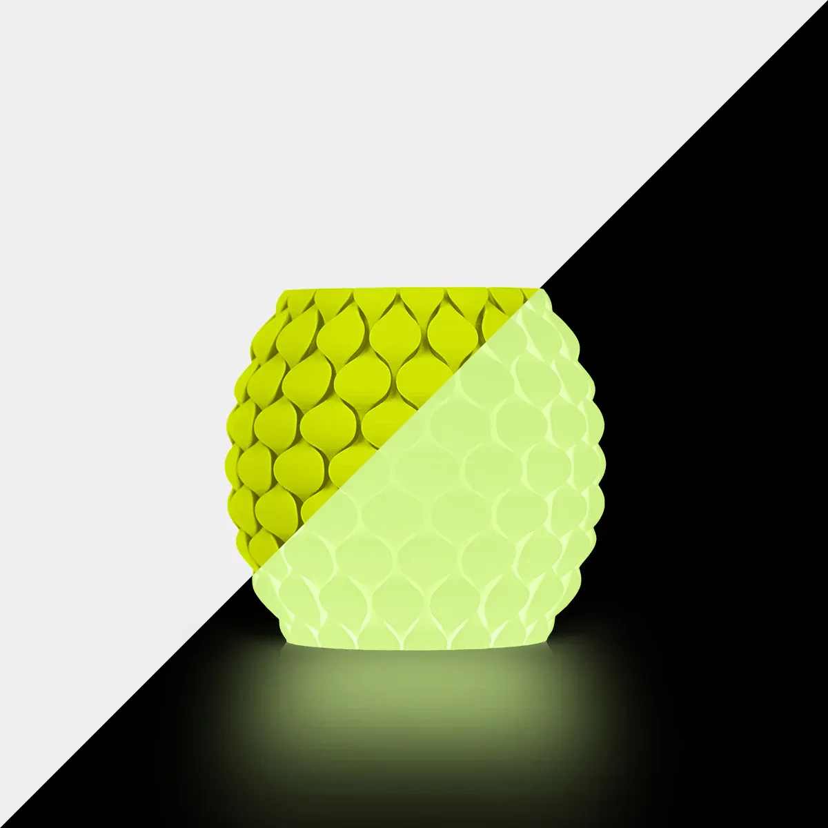 SUNLU  PETG Glow In The Dark Yellow, 1,75 mm / 1000 g    Im Dunkeln leuchtendes PETG in Dark Yellow