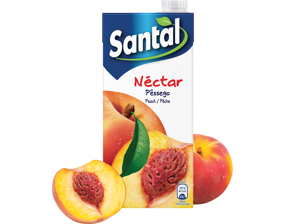 NÉCTAR SANTAL PESSEGO 1L