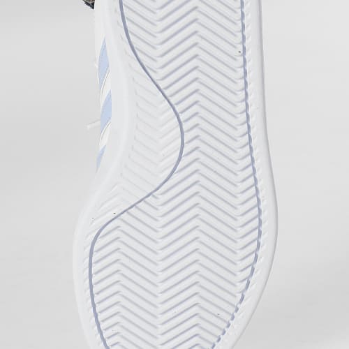 Baskets Femme Grand Court HP9404 Footwear White Blue Dawn Silver Dawn