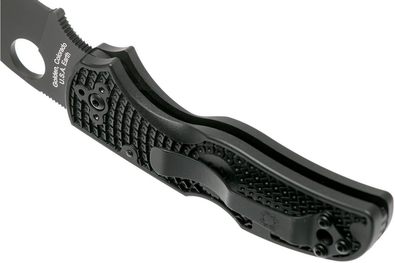Spyderco Native 5 Lightweight Black C41PBBK5 Black FRN, zakmes