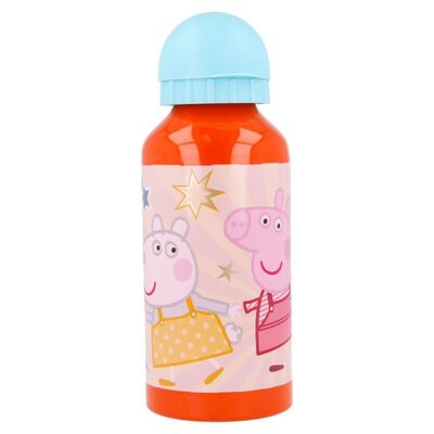 Peppa Gris Vannflaske Aluminium, 400 ml