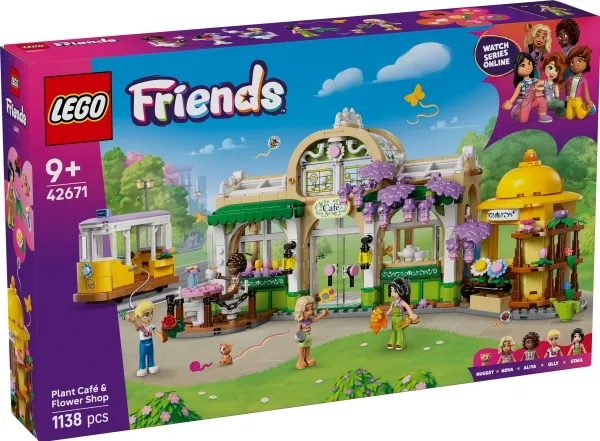 LEGO Friends 42671 Plantecafé og blomsterbutik