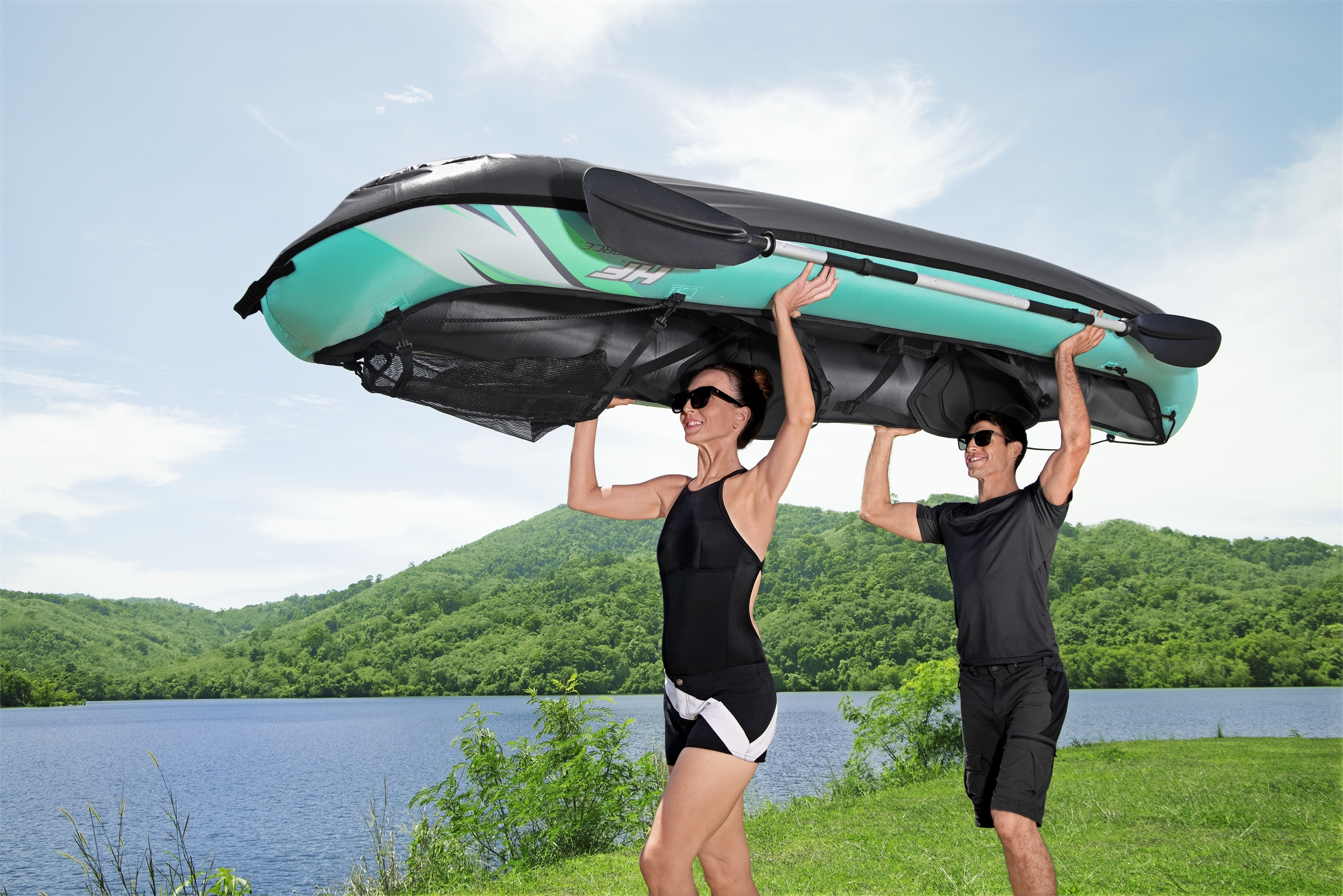 Bestway Doppel-Kajak VENTURA ELITE X2 330 cm