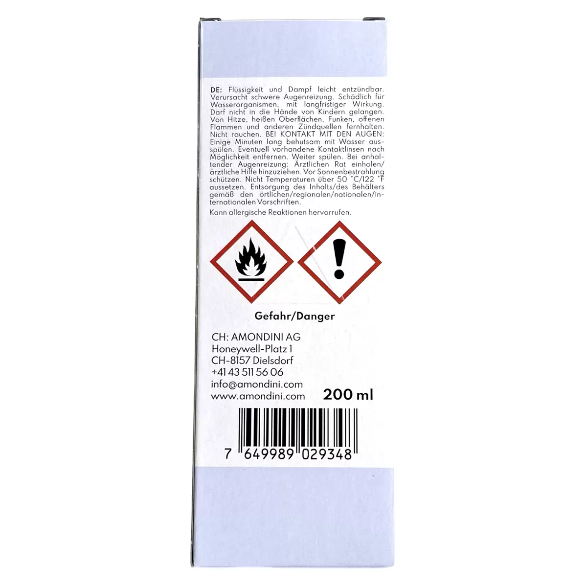 Nachfüllflasche Fresh Cotton NAO Blau