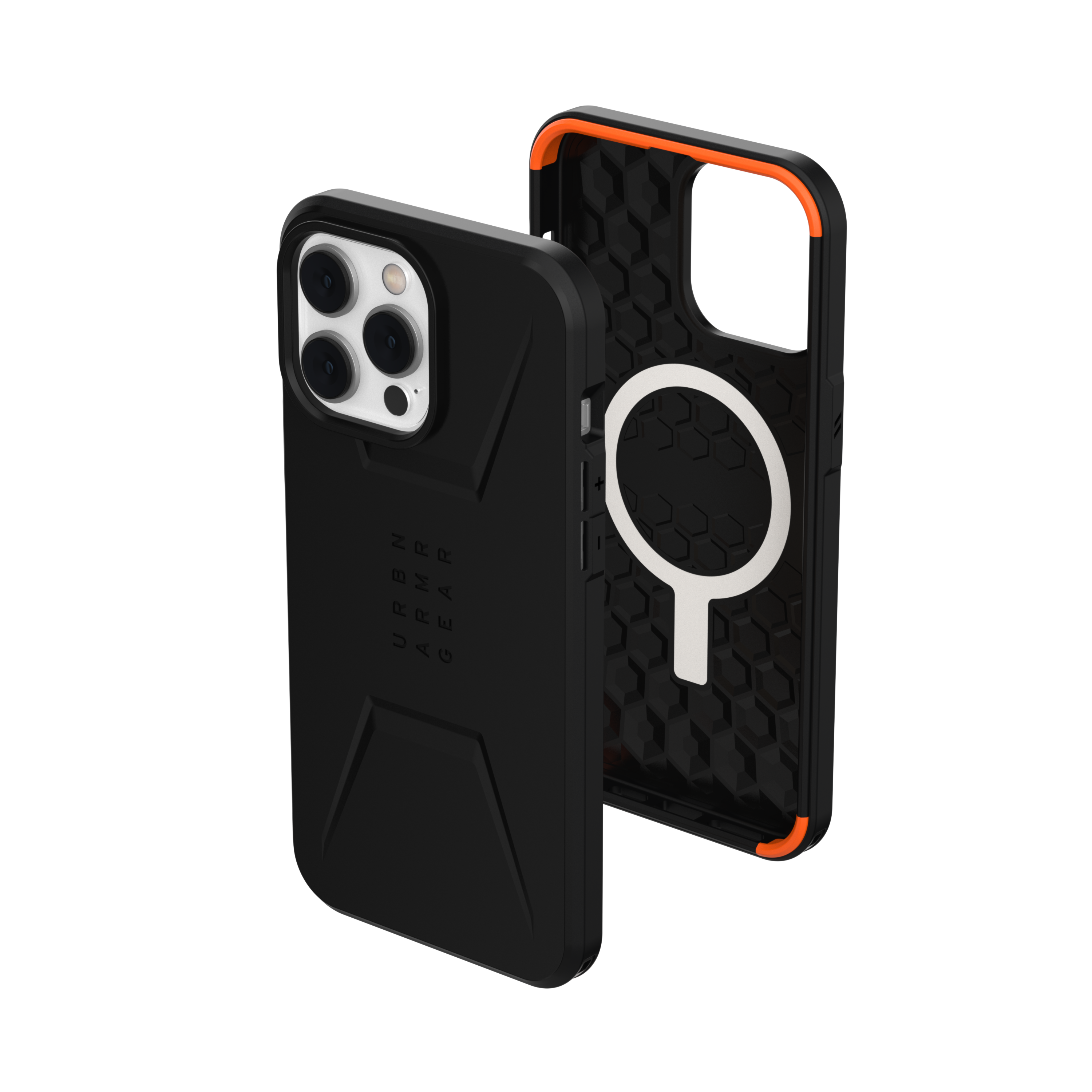 iPhone 14 Pro Max MagSafe Schutzhülle Civilian Case (114039114040) - Schwarz