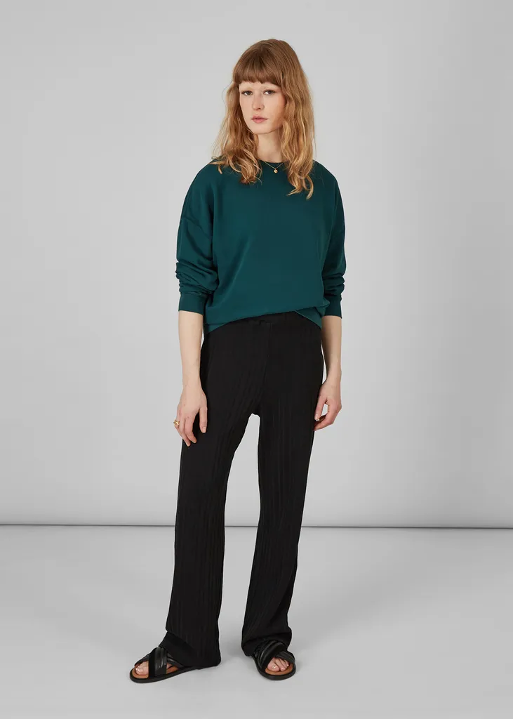 Pantalon évasé taille élastique L'Exception Paris